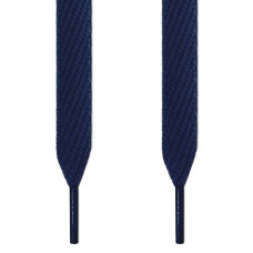 Extrabreite marineblaue Schnürsenkel