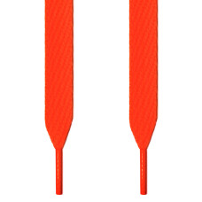Extrabreite neon-orangene Schnürsenkel