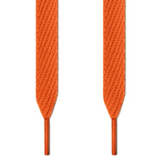 Extrabreite orangene Schnürsenkel