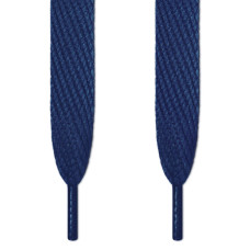 Superbreite marineblaue Schnürsenkel