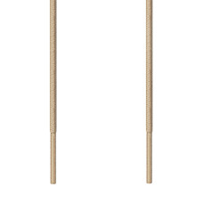Runde, beige Ausgeh-Schnürsenkel