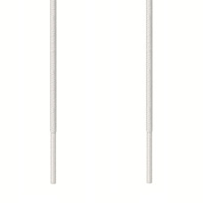 Edle, runde, weiße Schnürsenkel