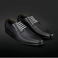 Weiße "No-Tie" Schnürsenkel für Abendschuhe