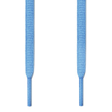 Ovale, hellblaue Schnürsenkel