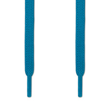 Elastische türkis-blaue Schnürsenkel (No-Tie)